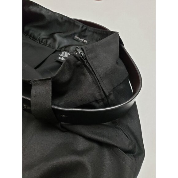 Maurices short, black, pleated skirt, size S - Picture 7 of 7